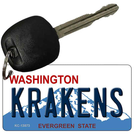 Krakens Washington Novelty Metal Key Chain