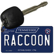 Raccoon Tennessee Blue Novelty Metal Key Chain