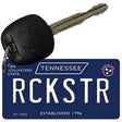 Rckstr Tennessee Blue Novelty Metal Key Chain