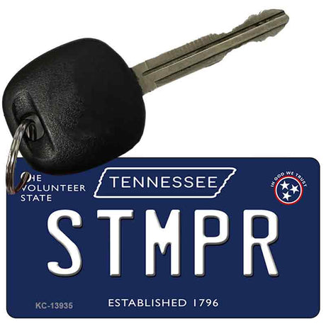 Stmpr Tennessee Blue Novelty Metal Key Chain