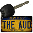 The Aud New York Yellow Novelty Metal Key Chain