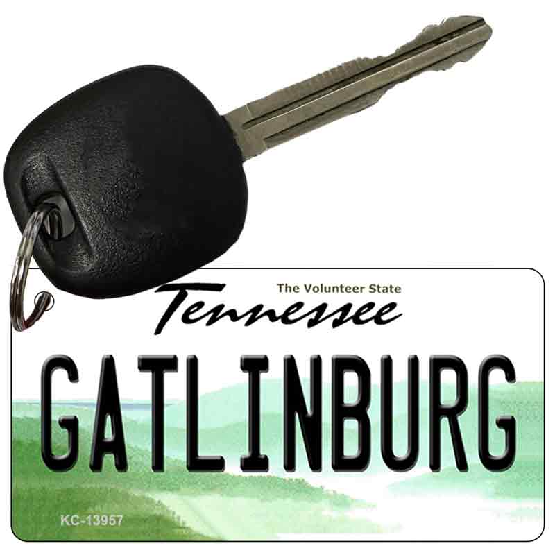 Gatlinburg Tennessee Novelty Metal Key Chain