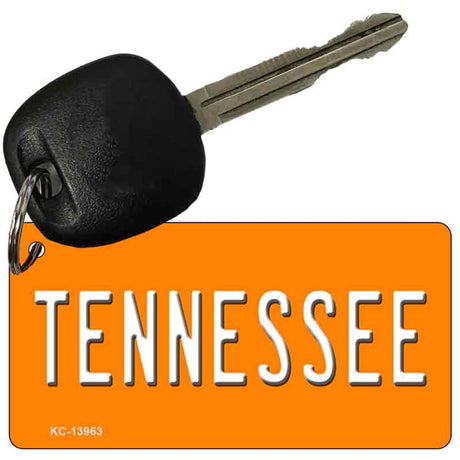 Tennessee Orange Novelty Metal Key Chain KC-13651