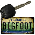 Bigfoot Alabama Novelty Metal Key Chain