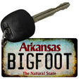 Bigfoot Arkansas Novelty Metal Key Chain