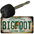 Bigfoot Florida Novelty Metal Key Chain