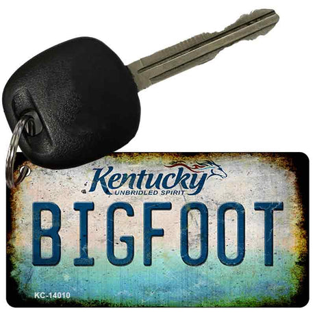 Bigfoot Kentucky Novelty Metal Key Chain