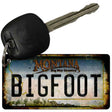 Bigfoot Montana Novelty Metal Key Chain