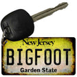 Bigfoot New Jersey Novelty Metal Key Chain