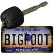 Bigfoot South Carolina Novelty Metal Key Chain