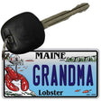 Grandma Maine Lobster Novelty Metal Key Chain