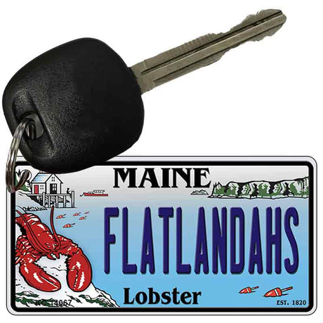 Flatlands Maine Lobster Novelty Metal Key Chain