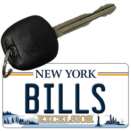 Bills New York Excelsior Novelty Metal Key Chain