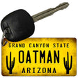 Arizona Oatman Yellow Novelty Metal Key Chain