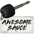 Awesome Sauce Novelty Metal Key Chain