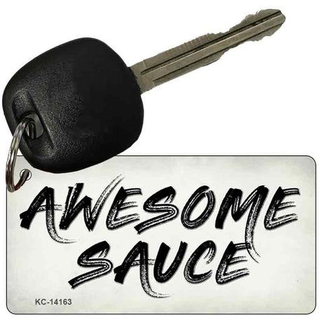 Awesome Sauce Novelty Metal Key Chain