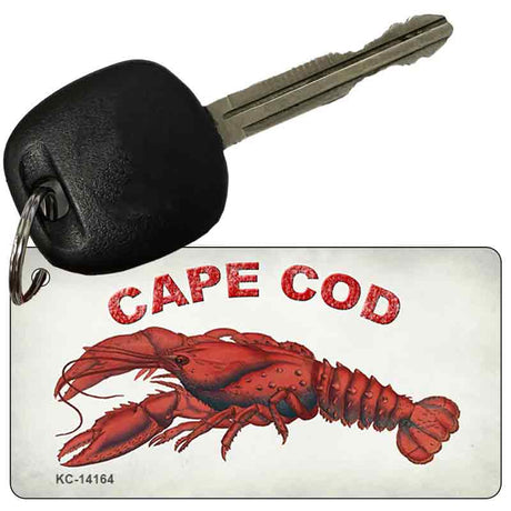 Cape Cod Lobster Novelty Metal Key Chain