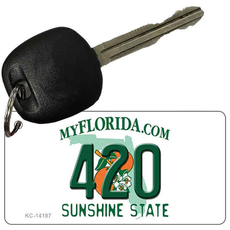 420 Florida Novelty Metal Key Chain