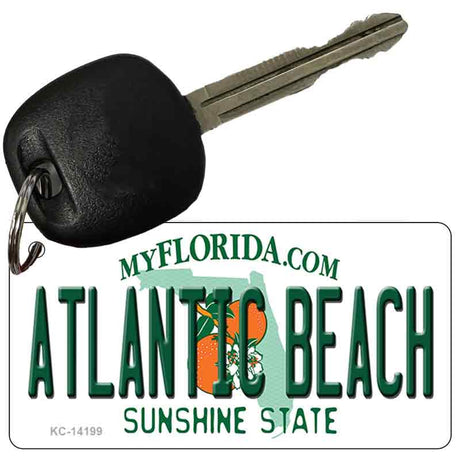 Atlantic Beach Florida Novelty Metal Key Chain