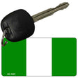 Nigeria Flag Novelty Aluminum Key Chain KC-1421