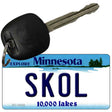 Skol Minnesota Novelty Metal Key Chain