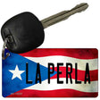 La Perla Puerto Rico Flag Novelty Metal Key Chain