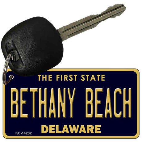 Bethany Beach Delaware Novelty Metal Key Chain