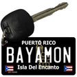 Bayamon Puerto Rico Black Novelty Metal Key Chain