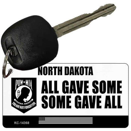 North Dakota POW MIA Some Gave All Novelty Metal Key Chain