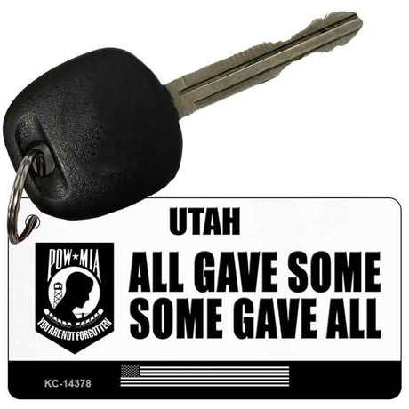 Utah POW MIA Some Gave All Novelty Metal Key Chain