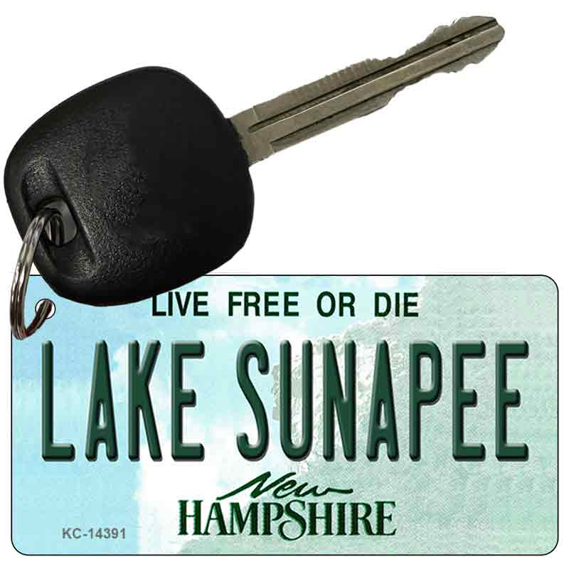 Lake Sunapee New Hampshire Novelty Metal Key Chain