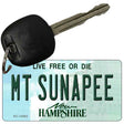 Mount Sunapee New Hampshire Novelty Metal Key Chain