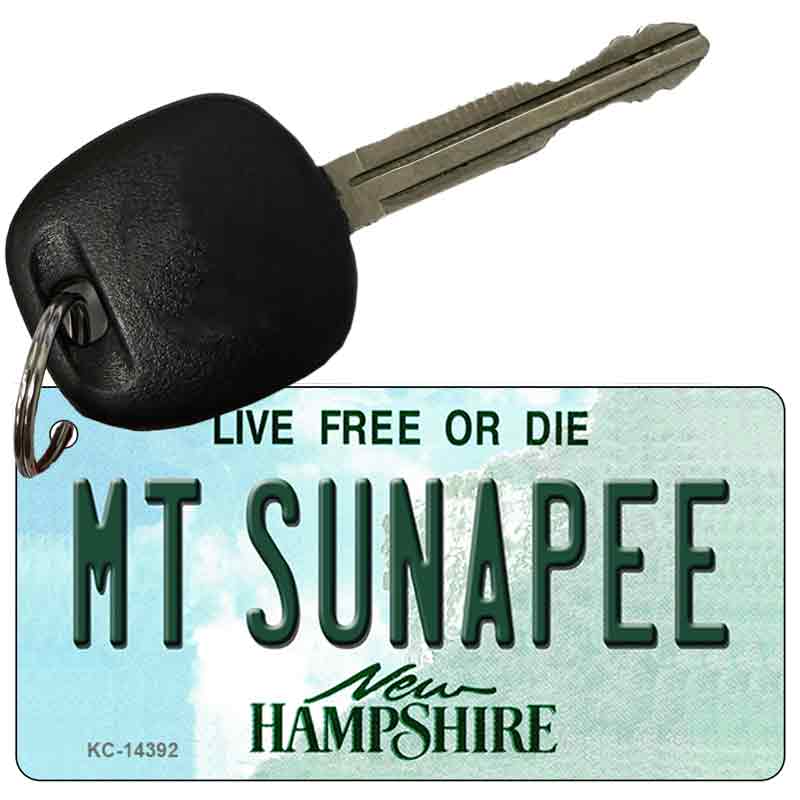 Mount Sunapee New Hampshire Novelty Metal Key Chain