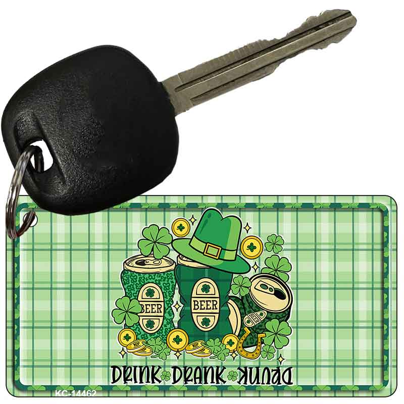 Drink Drank Drunk Novelty Aluminum Key Chain KC-14462