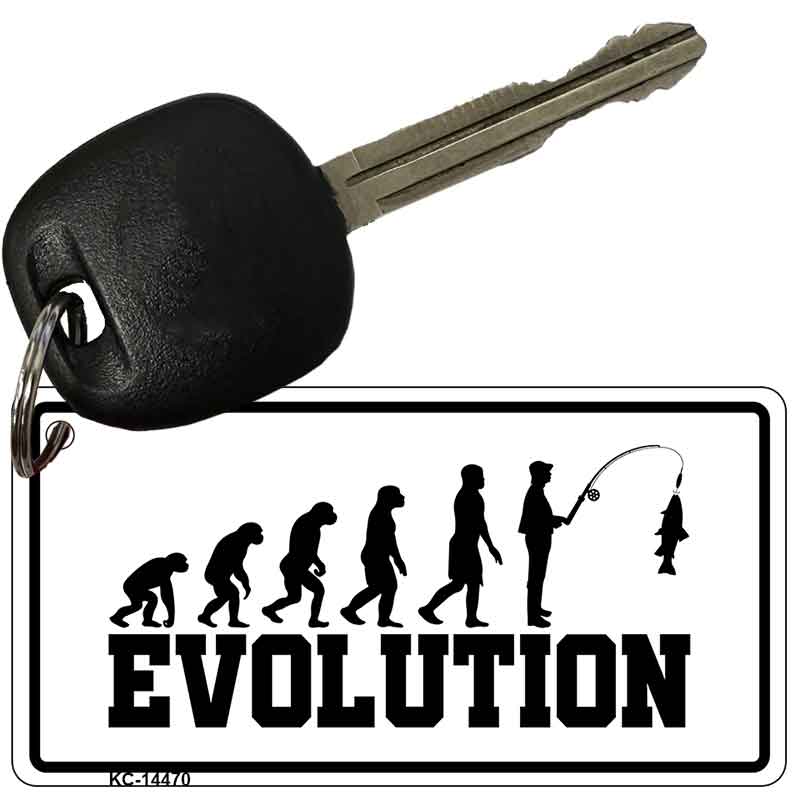 Evolution Novelty Aluminum Key Chain KC-14470