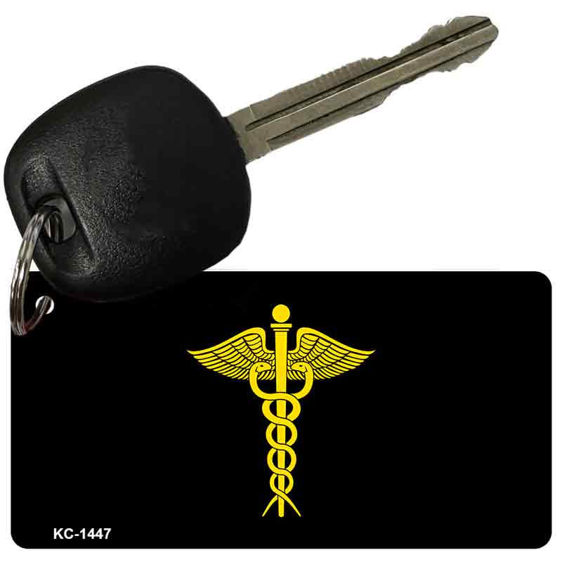 Caduceus Novelty Aluminum Key Chain KC-1447