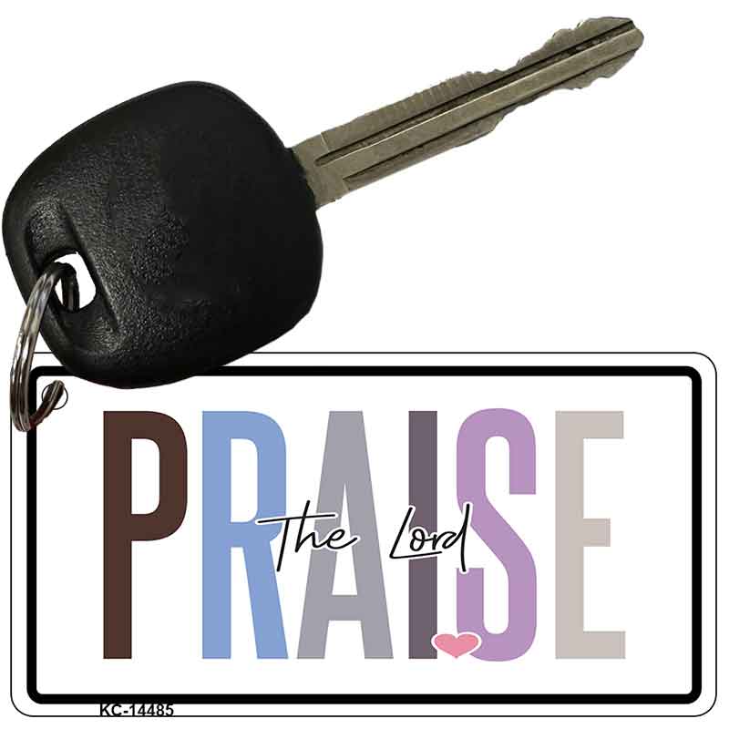 Praise The Lord Novelty Aluminum Key Chain KC-14485