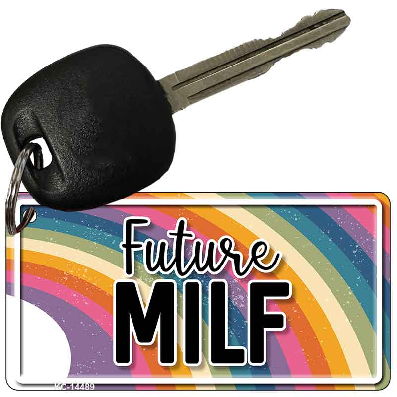 Future Milf Novelty Aluminum Key Chain KC-14489