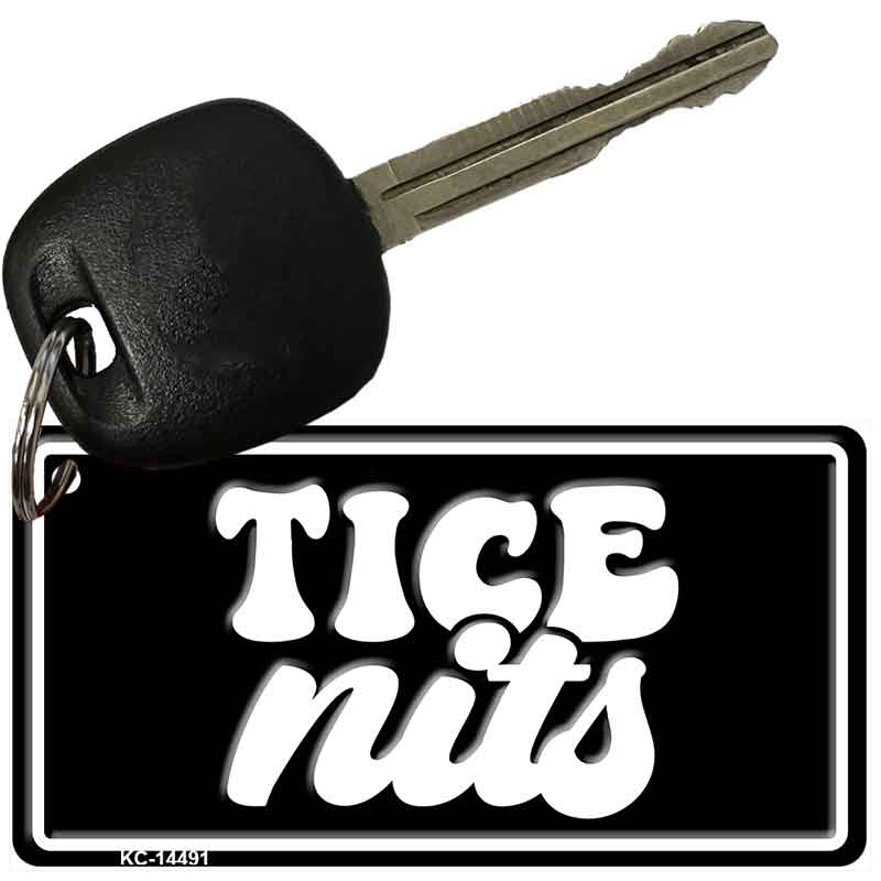 Tice Nits Novelty Aluminum Key Chain KC-14491