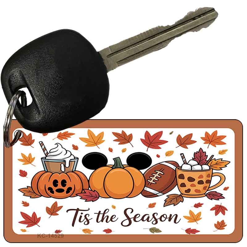 Tis the Season Novelty Aluminum Key Chain KC-14529