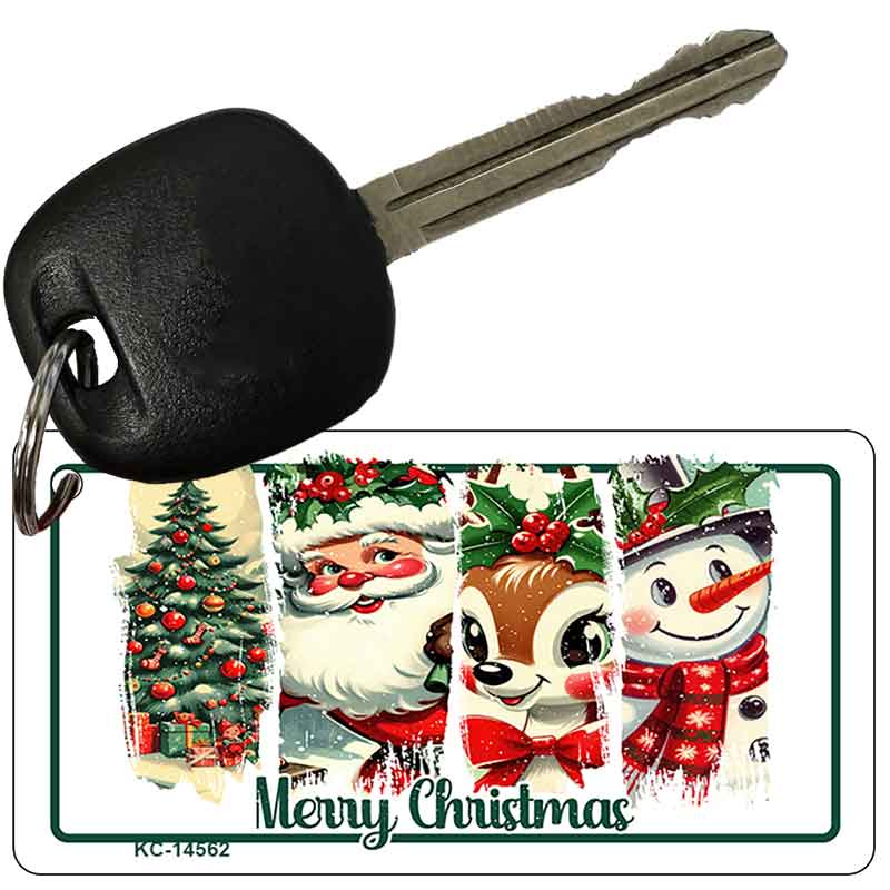 Merry Christmas Novelty Aluminum Key Chain KC-14562
