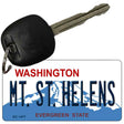 MT St Helens Washington State License Plate Novelty Metal Key Chain KC-1477