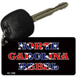 North Carolina Rebel Novelty Aluminum Key Chain KC-1488