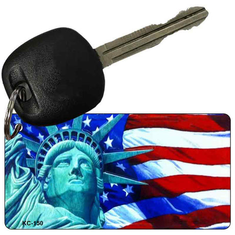 Lady Liberty Novelty Aluminum Key Chain KC-150