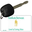 Saskatchewan Blank Novelty Metal Key Chain KC-1513