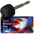 God Bless The USA Novelty Aluminum Key Chain KC-151