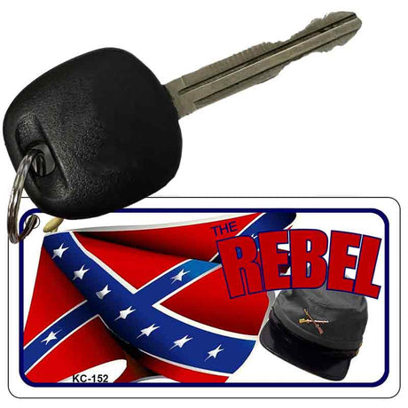 The Rebel Novelty Aluminum Key Chain KC-152