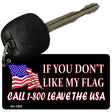 Leave The USA Novelty Aluminum Key Chain KC-1533