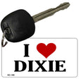 I Love Dixie Novelty Aluminum Key Chain KC-160