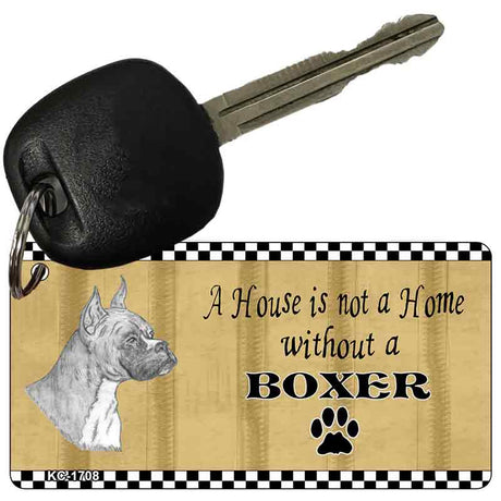 Boxer Pencil Sketch Novelty Metal Key Chain KC-1708